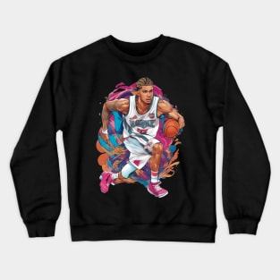 Basketball Graffiti Crewneck Sweatshirt